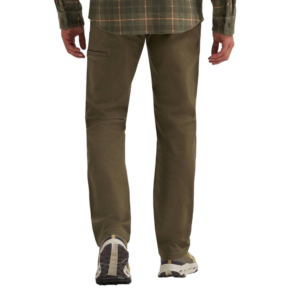 Wrangler ATG Mountain Utility Canvas Pant Army Green Cargo Pants Hiking 38x30